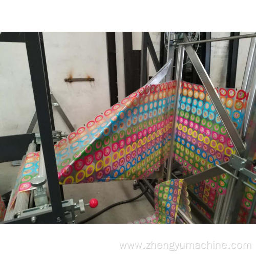 high speed zipper bag pouch making machinery